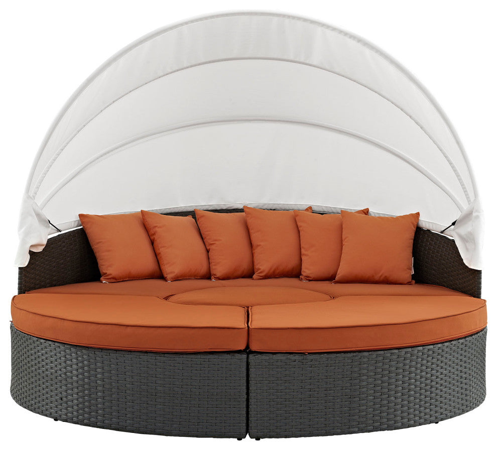 Canvas Tuscan Sojourn Outdoor Patio Sunbrella Daybed