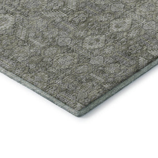 Premium Machine Washable Mayfield AMF574 Gray 2'3" x 7'6" Runner Rug