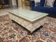 Infinity Coffee Table With Glass Top