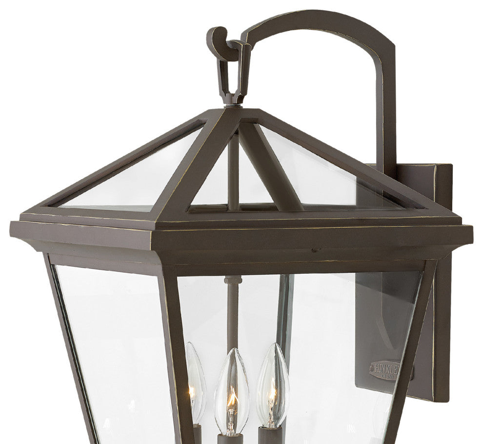 Hinkley Lighting 2565 Alford Place 3 Light 20-1/2" Tall Open Air - Museum Black