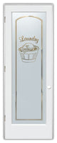 Laundry Door - Cat Nap - Primed - 30" x 96" - Knob on Right - Pull Open
