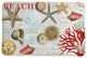 Laural Home Dream Beach Shells Memory Foam Rug
