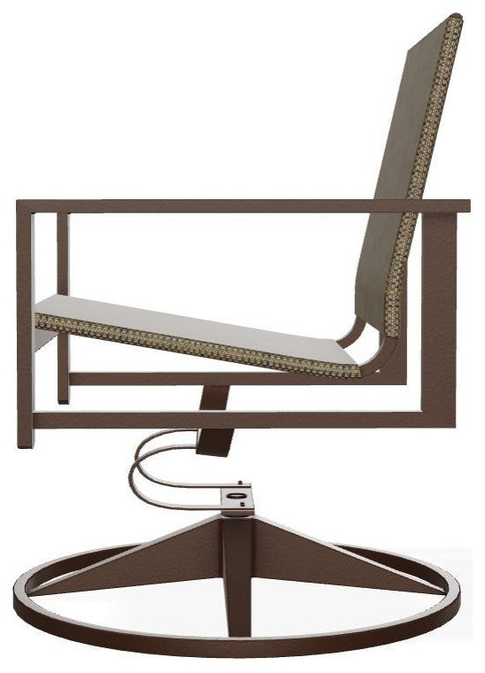 Tribeca Sling Outdoor Swivel Rocker, Beacon/Kona