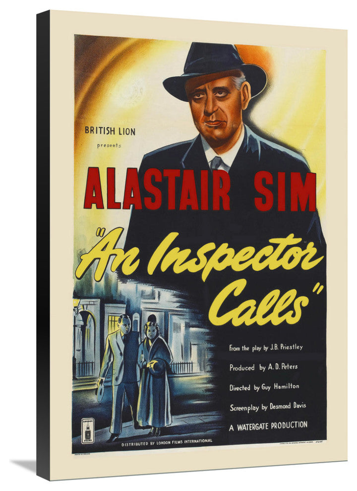 "An Inspector Calls" Stretched Canvas Giclee by Hollywood Photo Archive, 20x30"