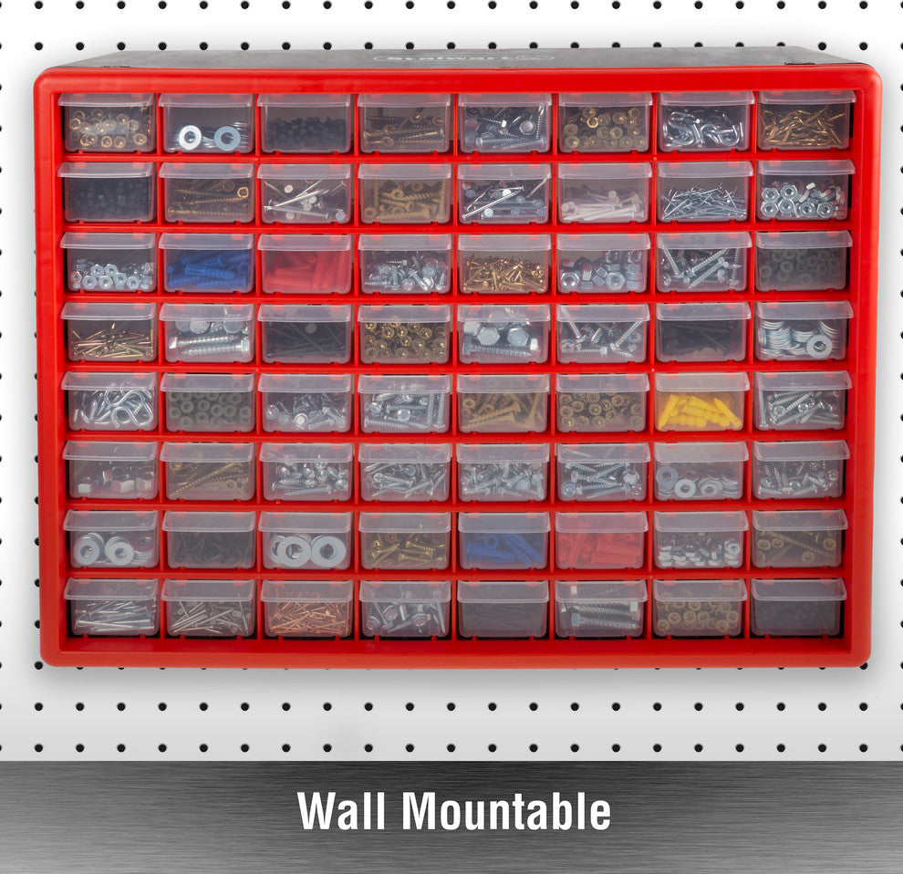 Storage Drawers-64 Compartment Organizer Desktop by Stalwart