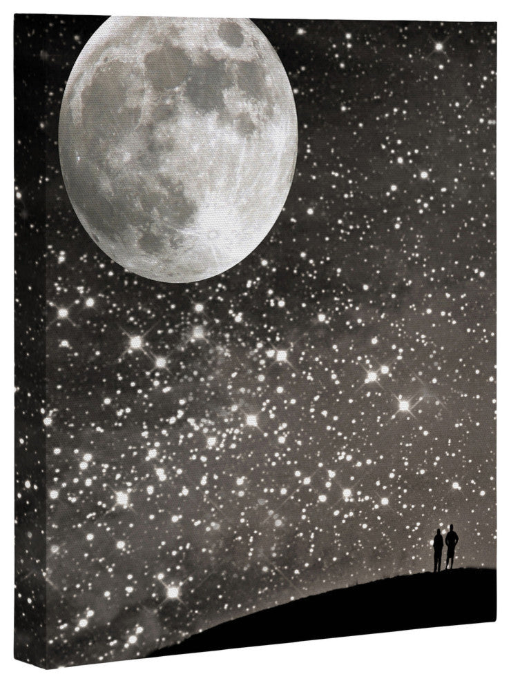 Deny Designs Shannon Clark Love Under The Stars Art Canvas