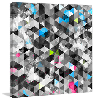 "In the Background" Painting Print on Canvas