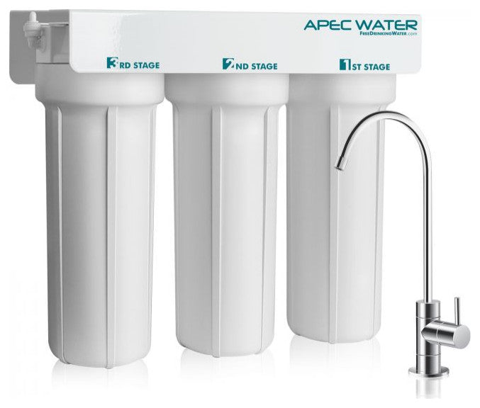 APEC Super Capacity Premium Quality 3 Stage Water Filtration System