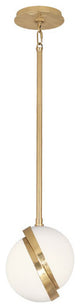 Robert Abbey RA-624 1-Light Pendant, Michael Berman Brut
