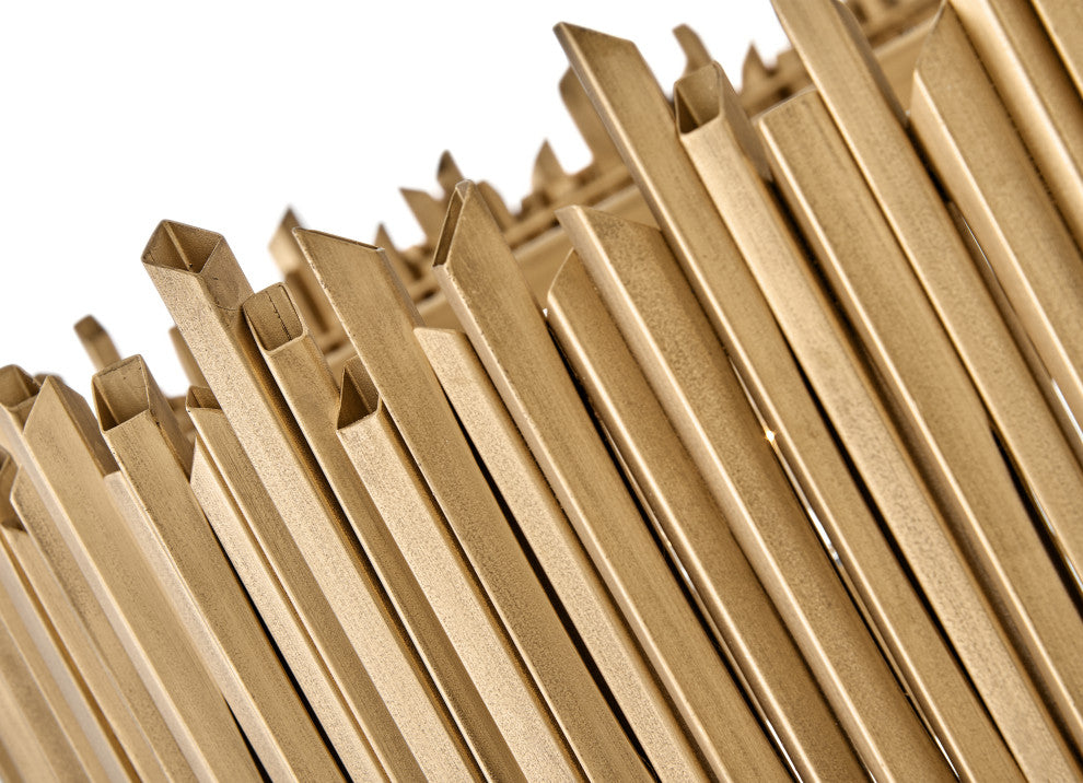 Hinkley Roca Large Drum, Burnished Gold