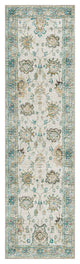 Dalyn Indoor/Outdoor Marbella MB6 Ivory Washable 2'3" x 7'6" Runner Rug