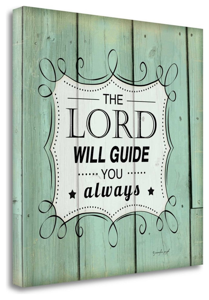 "The Lord Will Guide You" By Jennifer Pugh, Giclee Print on Gallery Wrap Canvas