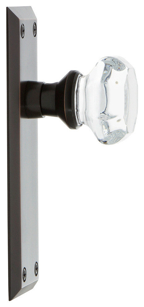 New York Plate Double Dummy Waldorf Door Knob