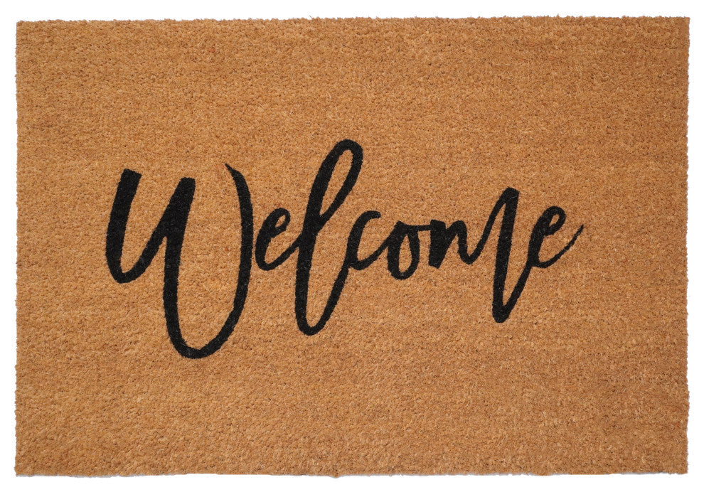 Calloway Mills Cursive Welcome Doormat, 36"x72"