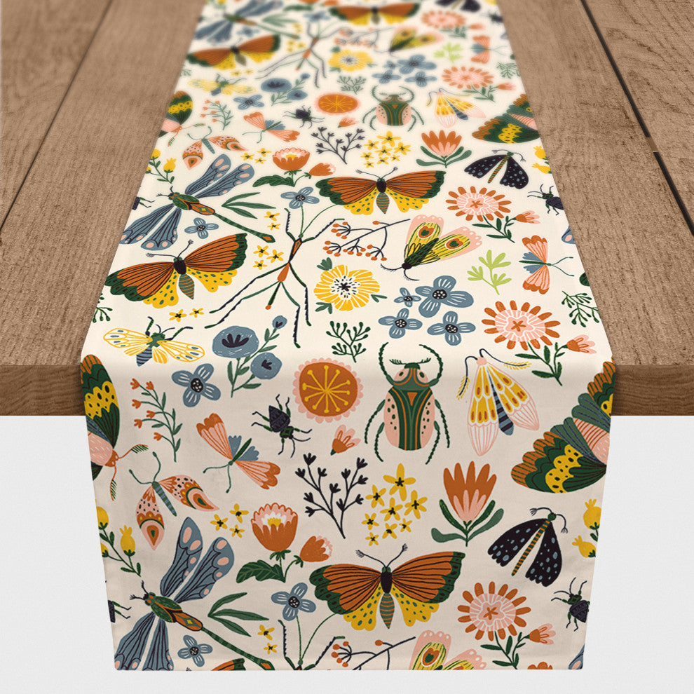 Bug Collection 16x90 Cotton Twill Runner
