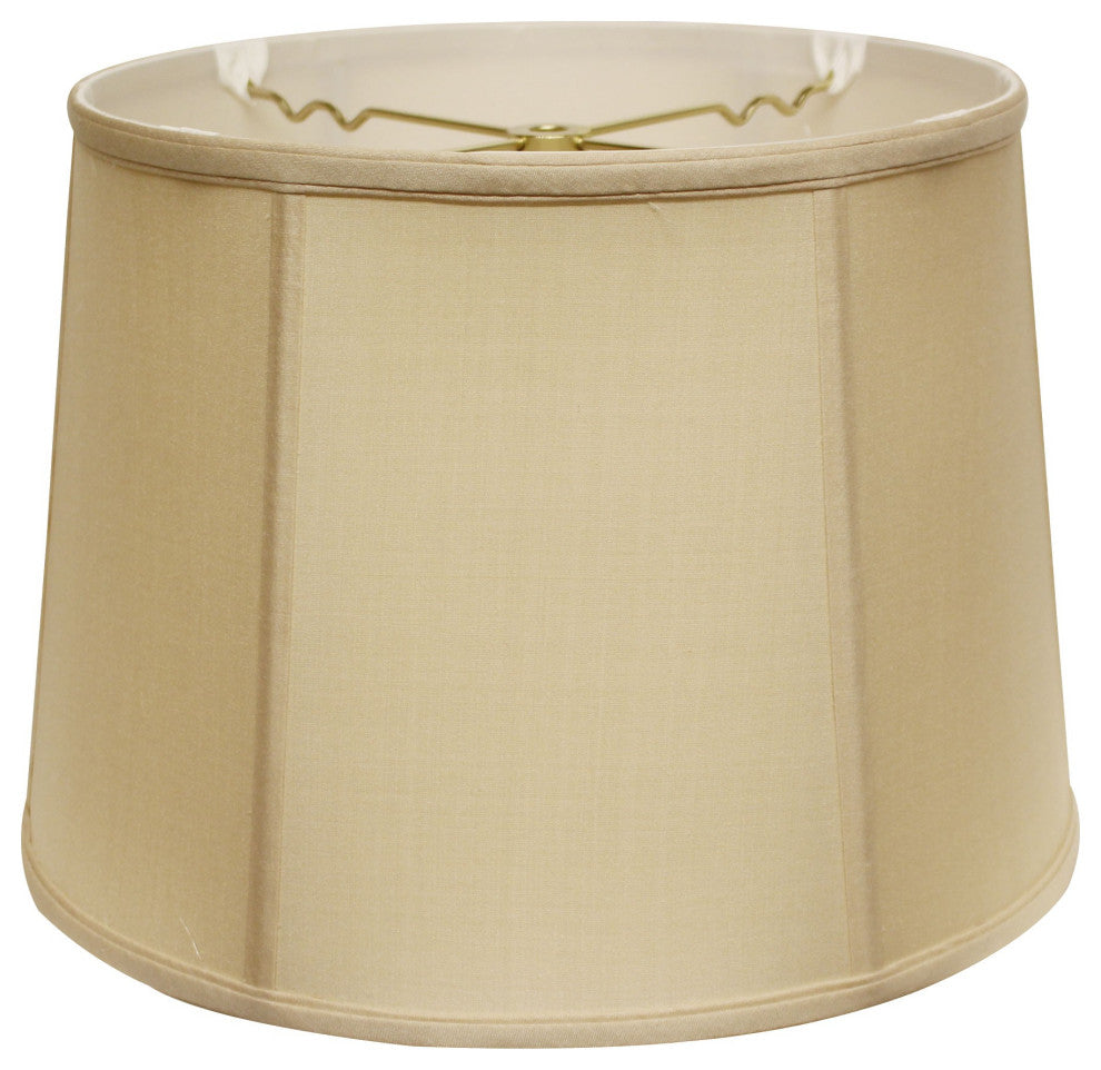 15" Inherent Throwback Drum Pongee Silk Lampshade