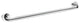 Smedbo FK807 Living Grab Bar, Polished Stainless Steel, 28"
