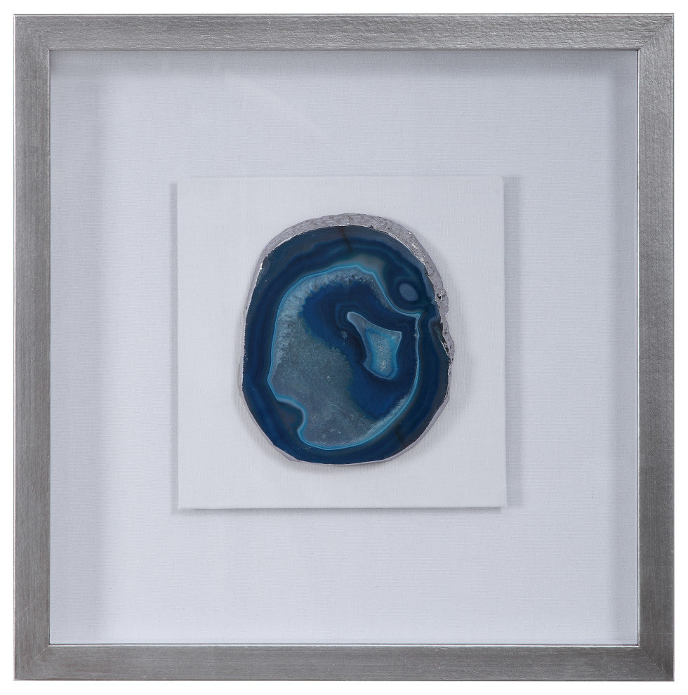 Uttermost Kalia Blue Stone Shadow Box