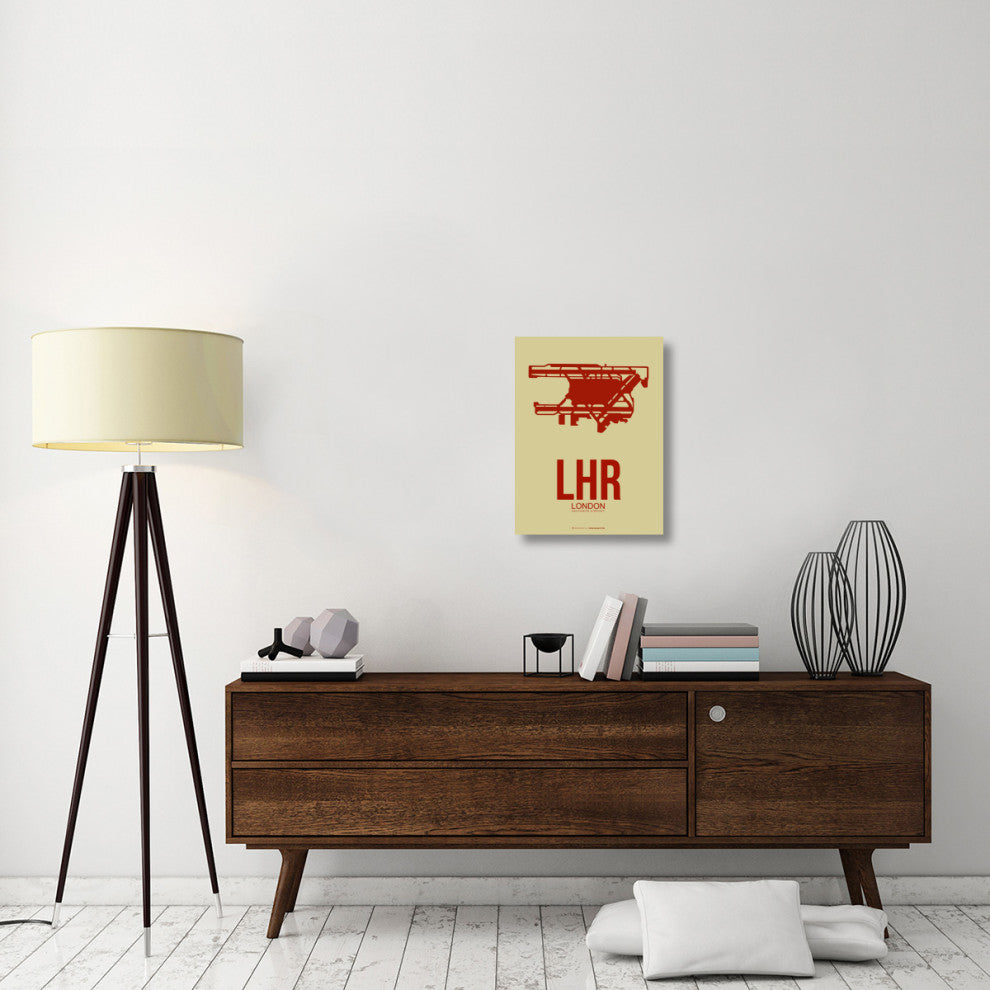 "LHR London Poster 1" Fine Art Print