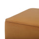 Fenn Turmeric Yellow Velvet Ottoman