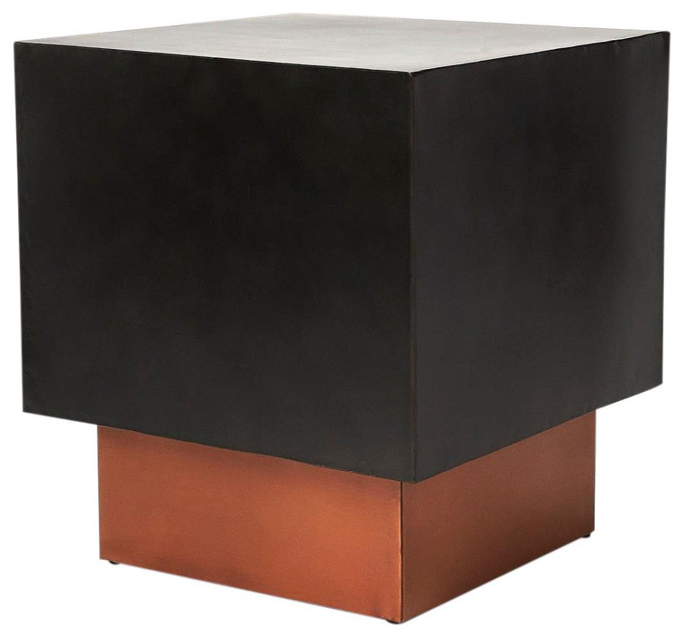 Contemporary Black Bunching Side Table