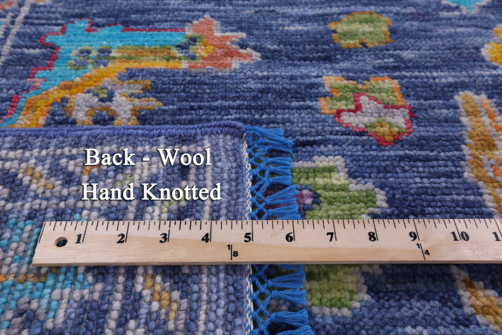 Turkish Oushak Hand-Knotted Wool Rug 6' 2" X 8' 10" - Q15666