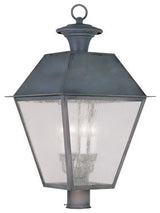 Mansfield Outdoor Post Head, Charcoal