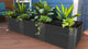 Weathered Wood 2" Tool Free, 2Ft: 2x6x16.5' Garden Raised Bed