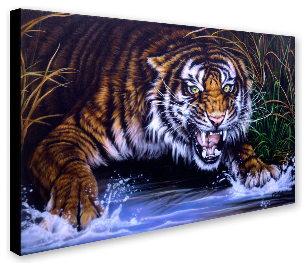 Jenny Newland 'Surprise' Canvas Art, 24x16