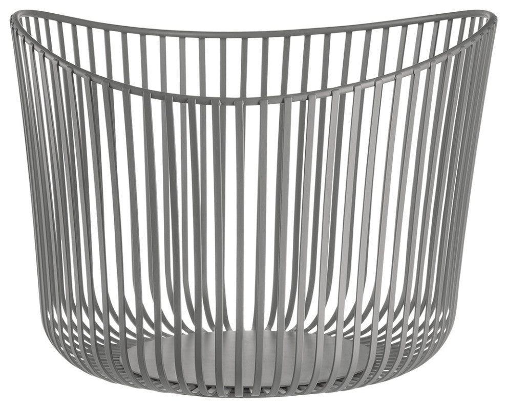 Modo Storage Basket Satellite/Taupe Powder Coated Steel