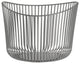 Modo Storage Basket Satellite/Taupe Powder Coated Steel