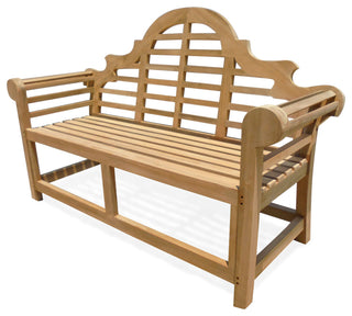 Classic Lutyens Grade A Teak 2 Seater Bench, 53"
