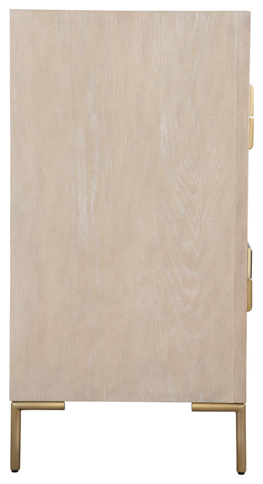 Uttermost Alessia Light Oak Accent Chest