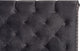 Candace Luxe and Glamour Dark Gray Velvet Upholstered King Size Bed