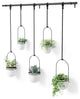 Umbra Triflora Hanging Planter, Set of 5 White