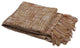 Jumbo Naga Knitted Throw Blanket, Jojoba Yellow, 60"x80"