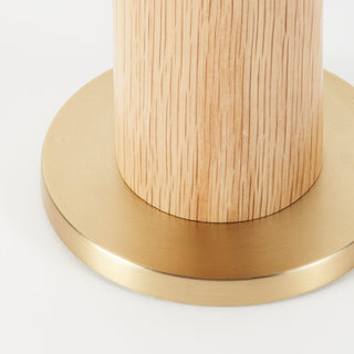 Oak Knuckle Table Lamp With Enno