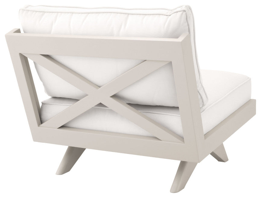 Sand Finish Cushioned Outdoor Chair | Eichholtz Lomax