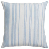 Baris 26"x26" Euro Sham, Pale Blue/White