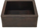 22" Copper Chef'S Prep Apron Farmhouse Front Kitchen Sink