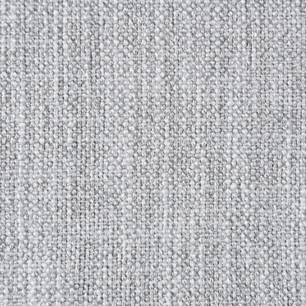 Myles Upholstered Trundle Bed, Gray, Twin, Linen Textured Fabric