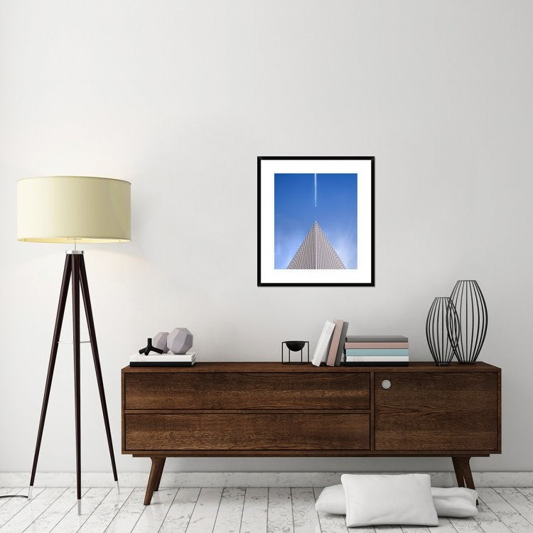 "Up And Down" Framed Digital Print by Nadav Jonas, 27x30"