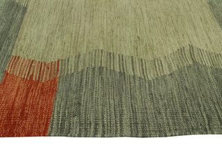 Winchester Kilim Chipo Gray/Rust Rug, 5'0x6'6