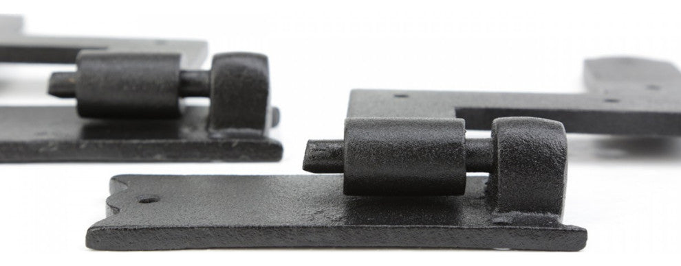 Pair Shutter Hinge Wrought Iron 6" H x 6 1/2" W Pack of 50
