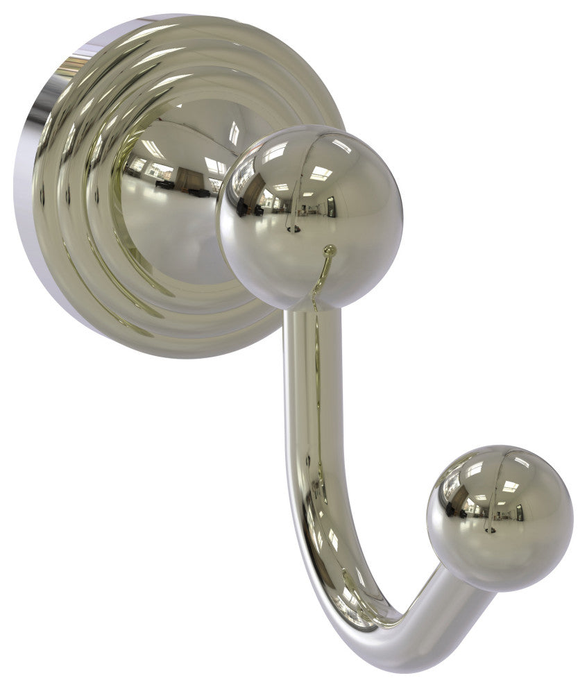 Sag Harbor Robe Hook, Polished Nickel