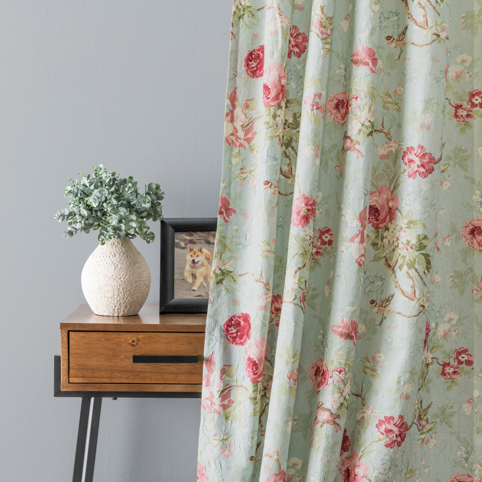 Balmoral Tailored Panel, Sage, 48" X 63"