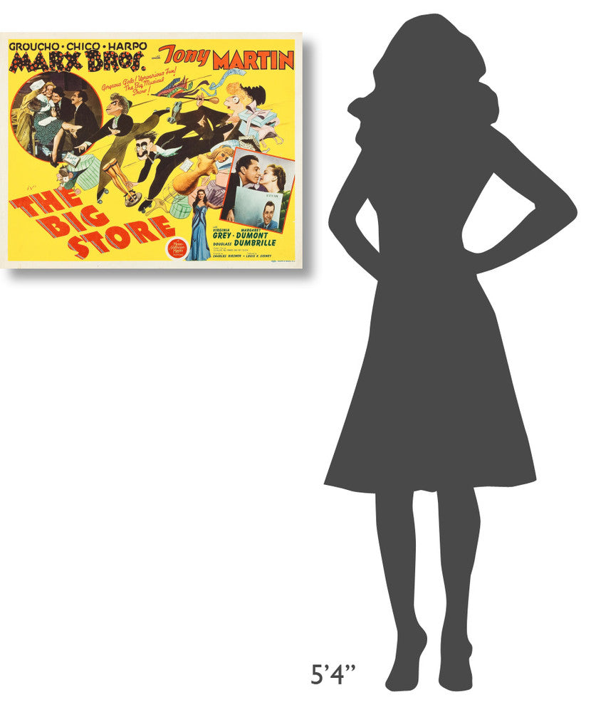 "Marx Brothers - The Big Store 01" Canvas by Hollywood Photo Archive, 30x23"