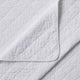Stonewashed Cotton Gauze Quilt Set, 3PC, Vintage White, Full/Queen