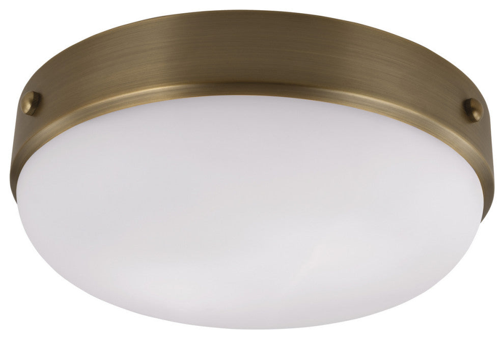 Generation Lighting, FM390DAB, Medium Flush Mount, Dark Antique Brass