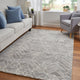 Weave & Wander Saena Gray/Natural Rug, 10'x14'